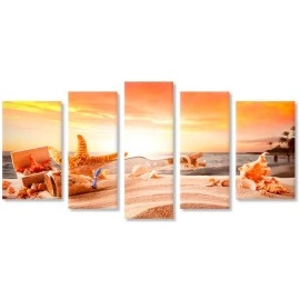 Tablouri canvas Sticla cu mesaj 1417