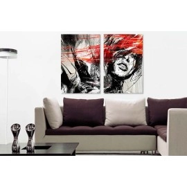 Tablouri canvas Abstract portret 17659