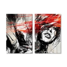 Tablouri canvas Abstract portret 17659