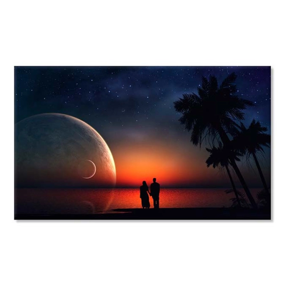 Tablouri canvas Indragostiti pe plaja 3674