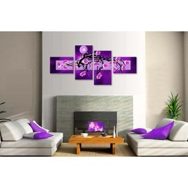 Tablouri canvas Abstract flori P 9048