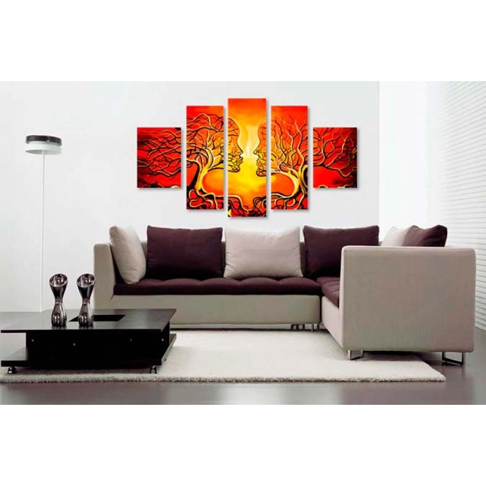 Tablouri canvas Abstract love 20988