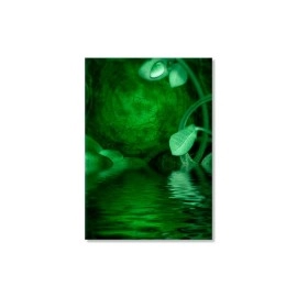 Tablouri canvas Abstract green 1141