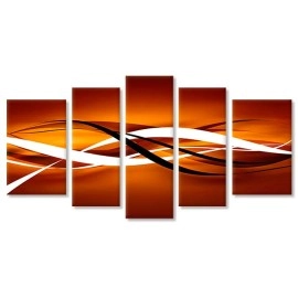 Tablouri moderne abstract linii 9074