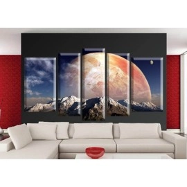 Tablouri canvas Munte in spatiu 1460