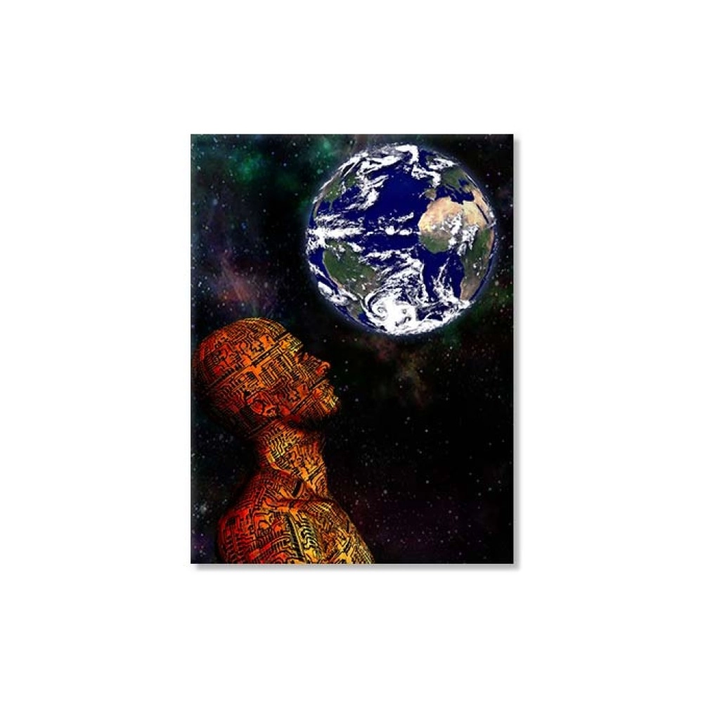 Tablouri canvas Abstract spatiu 1101