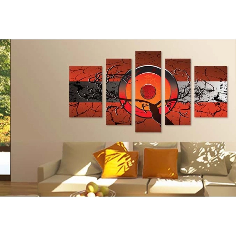 Tablouri canvas Abstract vector copac 5612