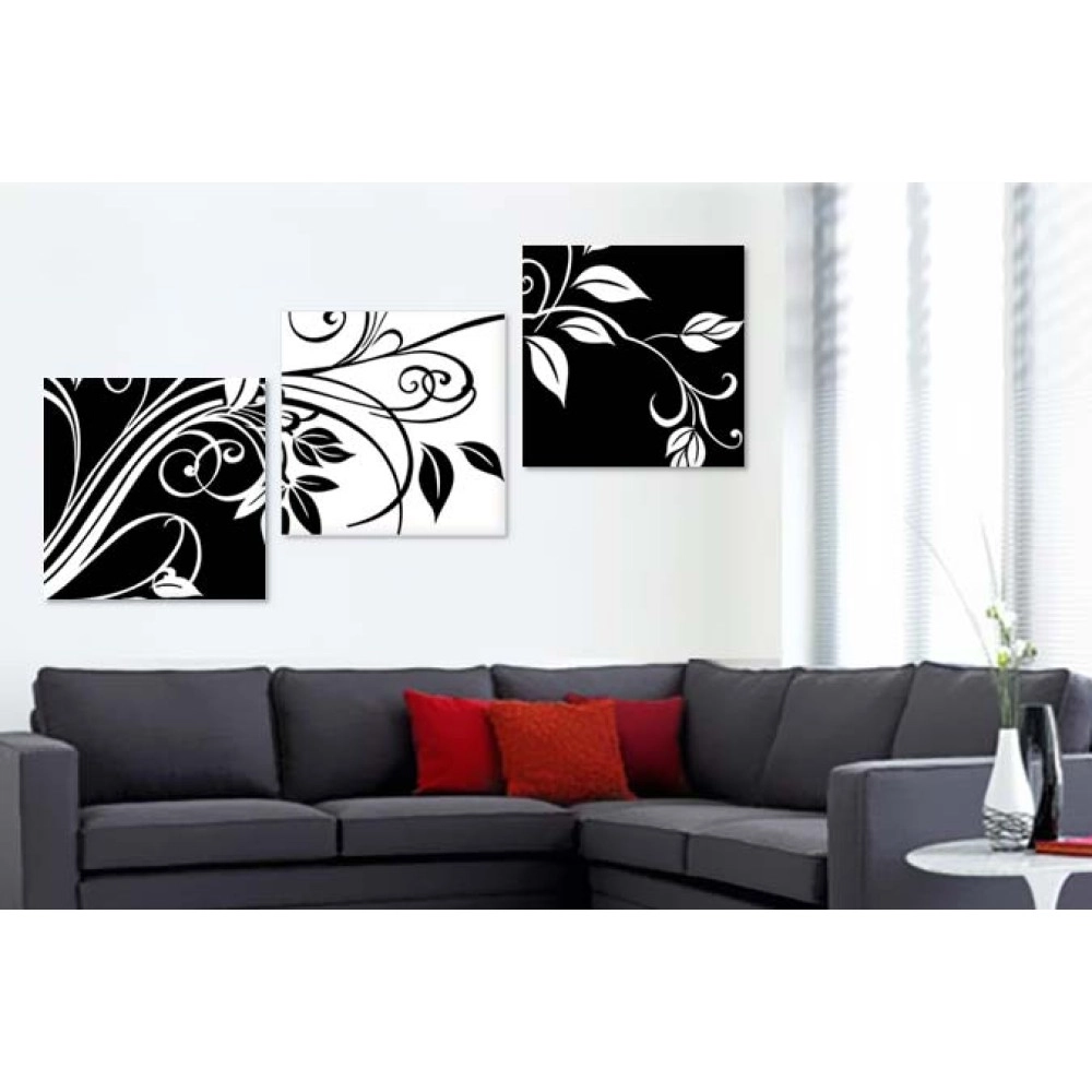 Tablouri canvas Abstract Vector Flori 65431