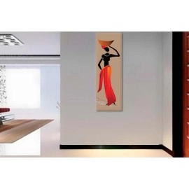 Tablouri canvas Silueta Africana 1195