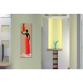 Tablouri canvas Silueta Africana 2291