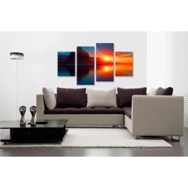 Tablouri canvas Apus pe mare 1040