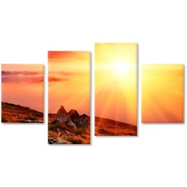 Tablouri canvas Apus pe munte 1035