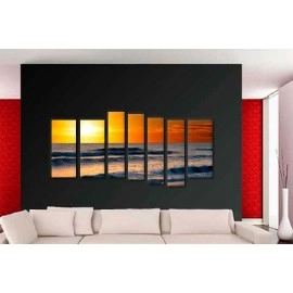 Tablouri canvas Mare la apus 4051