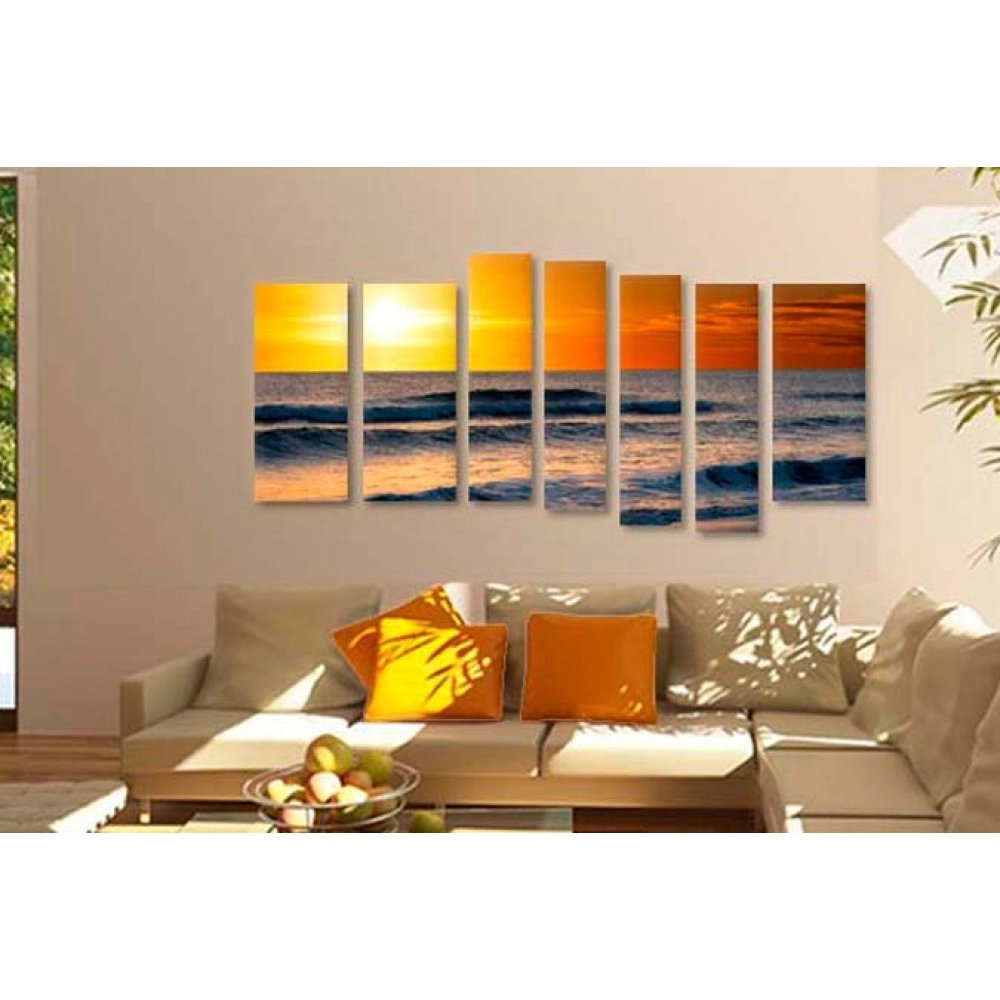 Tablouri canvas Mare la apus 4051