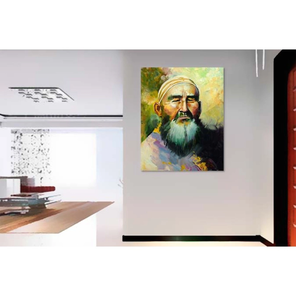 Tablouri canvas Batran mongol 60751