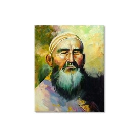 Tablouri canvas Batran mongol 60751