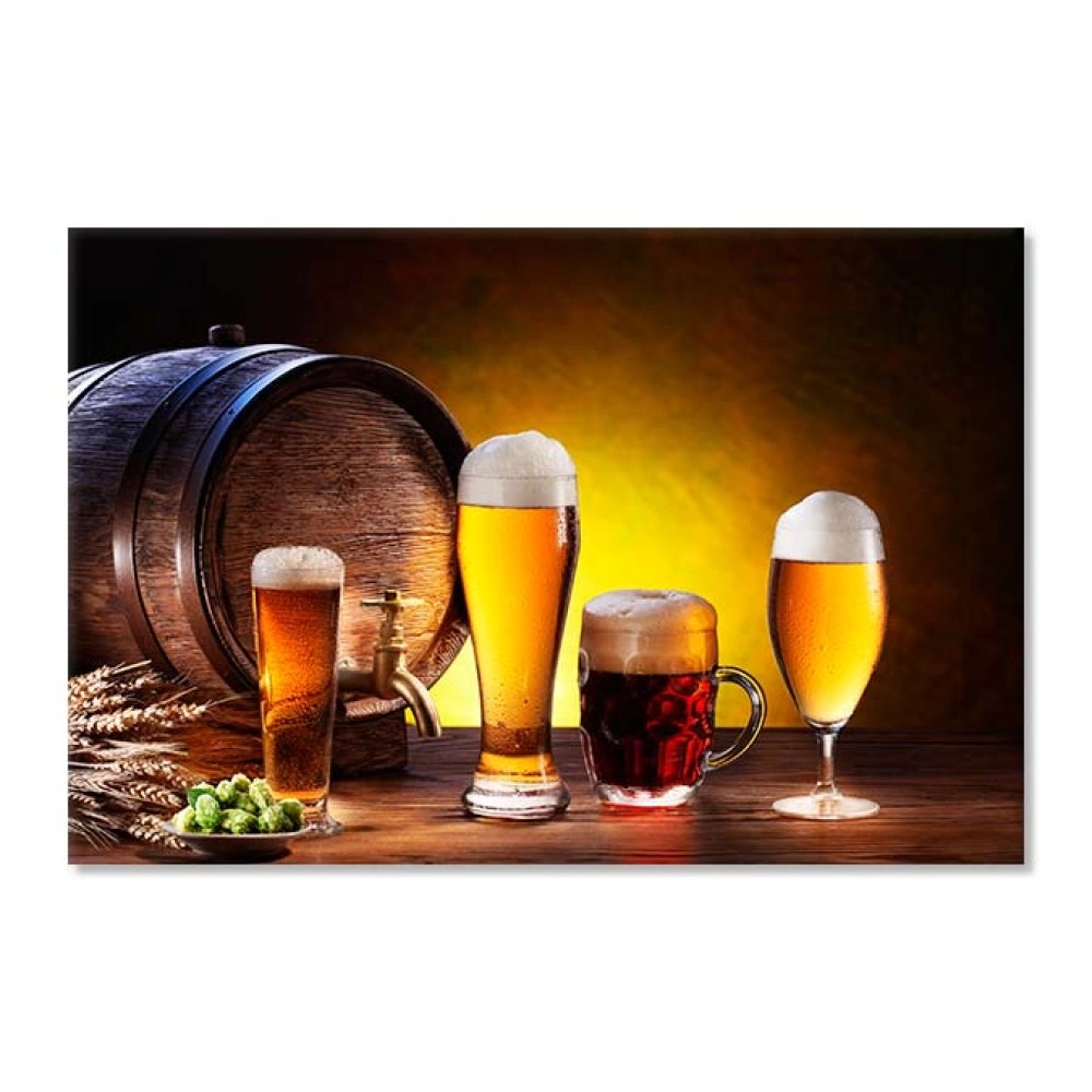 Tablouri canvas Bere draft si halba 5425