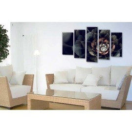 Tablouri canvas Fractal negru 4012