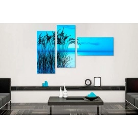 Tablouri canvas Albastru infinit 9056