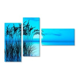 Tablouri canvas Albastru infinit 9056