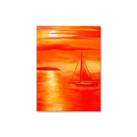 Tablouri canvas Corabie in larg 5976