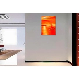 Tablouri canvas Corabie in larg 5976