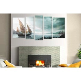 Tablouri canvas Corabie veche 9907