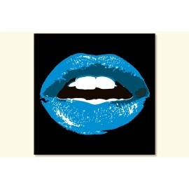 Tablouri canvas Buze blue 36532