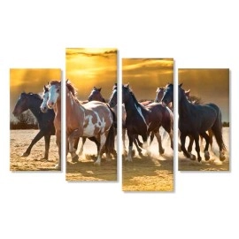 Tablouri canvas Cai in galop 2319