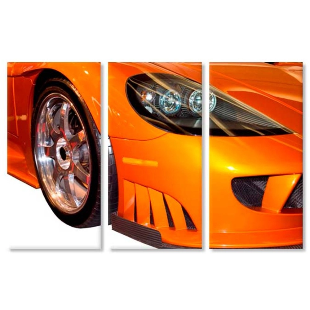 Tablouri canvas Masina aurie 4539