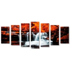 Tablouri canvas Cascada din padure 21556