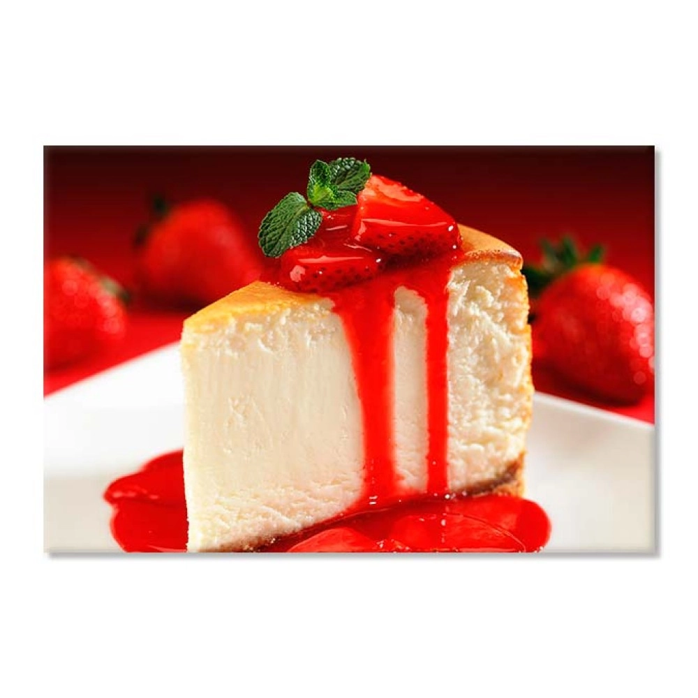Tablouri canvas Cheesecake capsuni 54884
