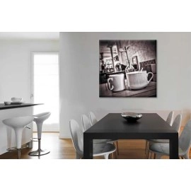 Tablouri canvas Coffee in sepia 6607