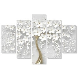 Tablouri moderne copac flori