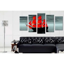 Tablouri canvas Corabie pe mare 27437