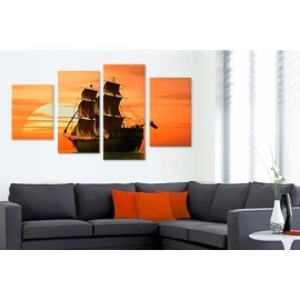 Tablouri canvas Corabie in asfintit 3682