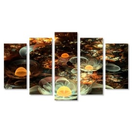 Tablouri canvas Fractal Floare Nufar 1352