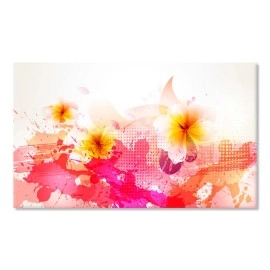 Tablouri canvas Flori abstracte 17760