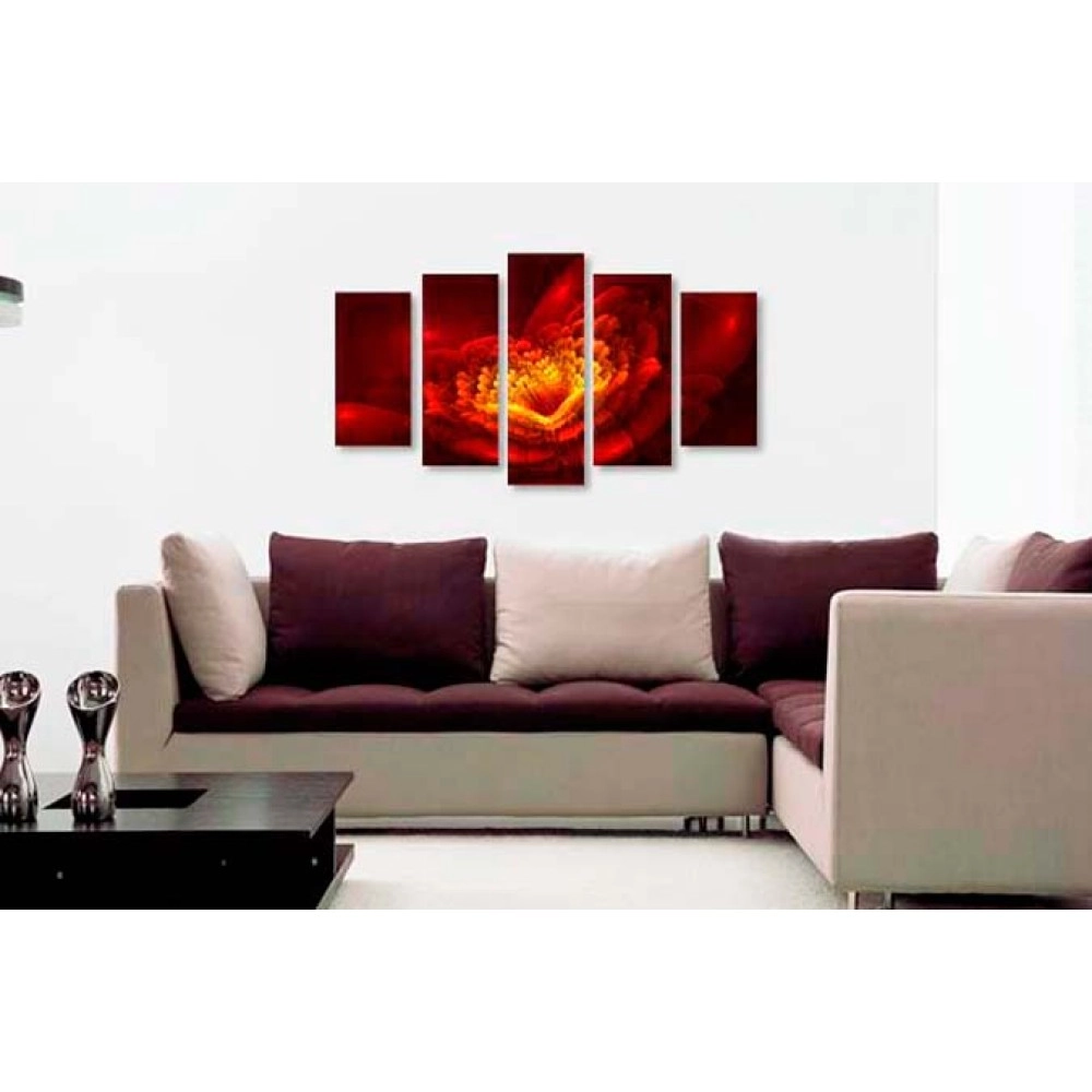 Tablouri canvas Bordo fractal 1058