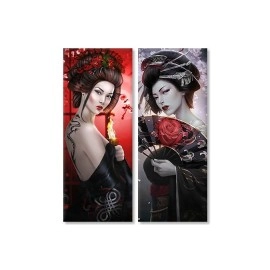 Tablouri canvas Siluete Gheisa 2398