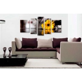 Tablouri canvas Gerbera galbena 2158