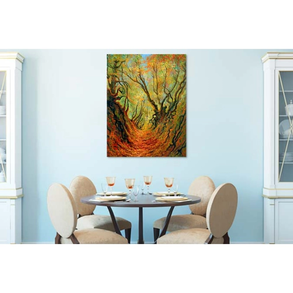 Tablouri canvas Haloiu padure pustie 50651