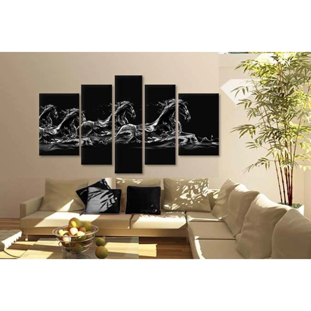 Tablouri canvas Cai din valuri 1712