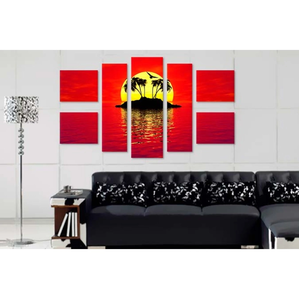 Tablouri canvas Insula 2588