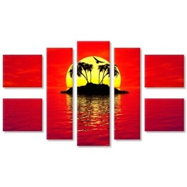 Tablouri canvas Insula 2588