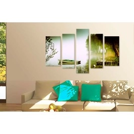 Tablouri canvas Barca pe lac 2419