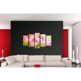 Tablouri canvas Lalele roz 4245