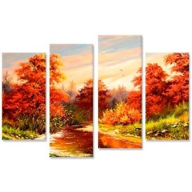 Tablouri canvas Copaci pe mal 82497