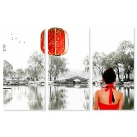 Tablouri canvas Peisaj japonez 9142