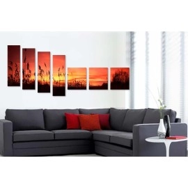 Tablouri canvas Landscape apus 4439